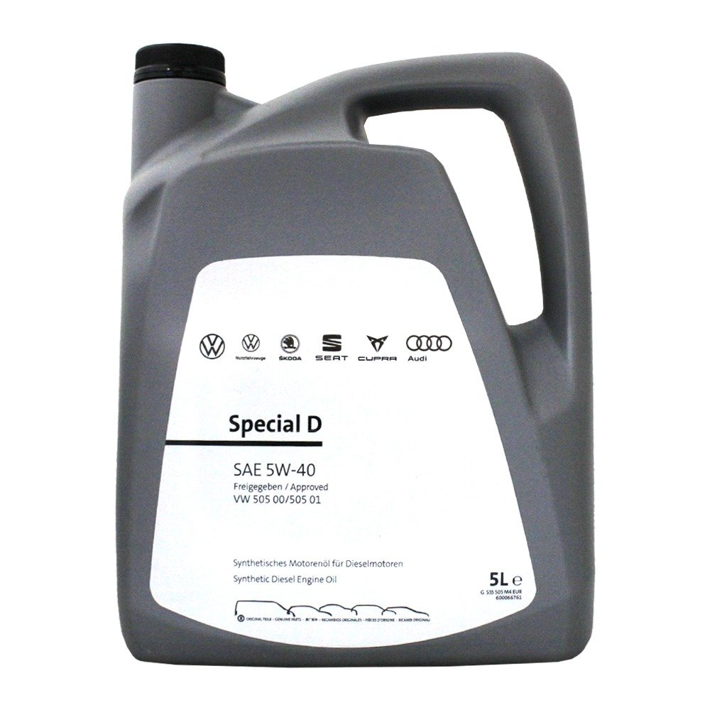 【易油網】VW SPECIAL D 5W40 福斯 原廠機油 5L