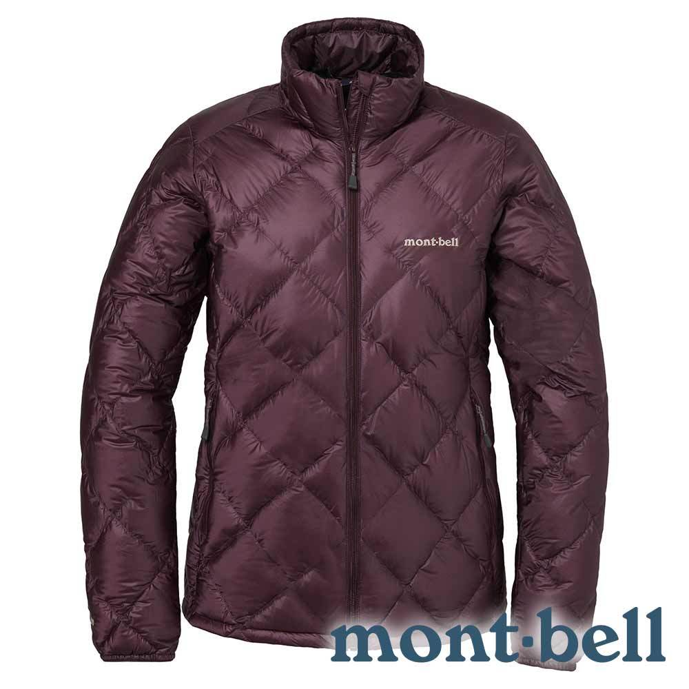 【mont-bell】SUPERIOR-女立領羽絨外套(800FP鵝絨)『酒紅』1101662 戶外 露營 登山 健行 休閒 保暖 禦寒 鵝絨 羽絨 外套