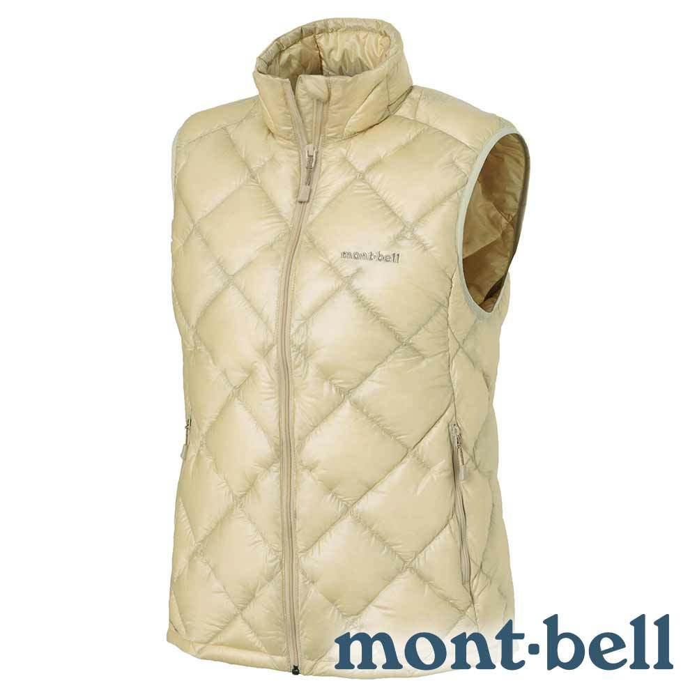 【mont-bell】SUPERIOR-女羽絨背心(800FP鵝絨)『象牙白』1101664 戶外 露營 登山 健行 休閒 時尚 保暖 禦寒 羽絨 背心