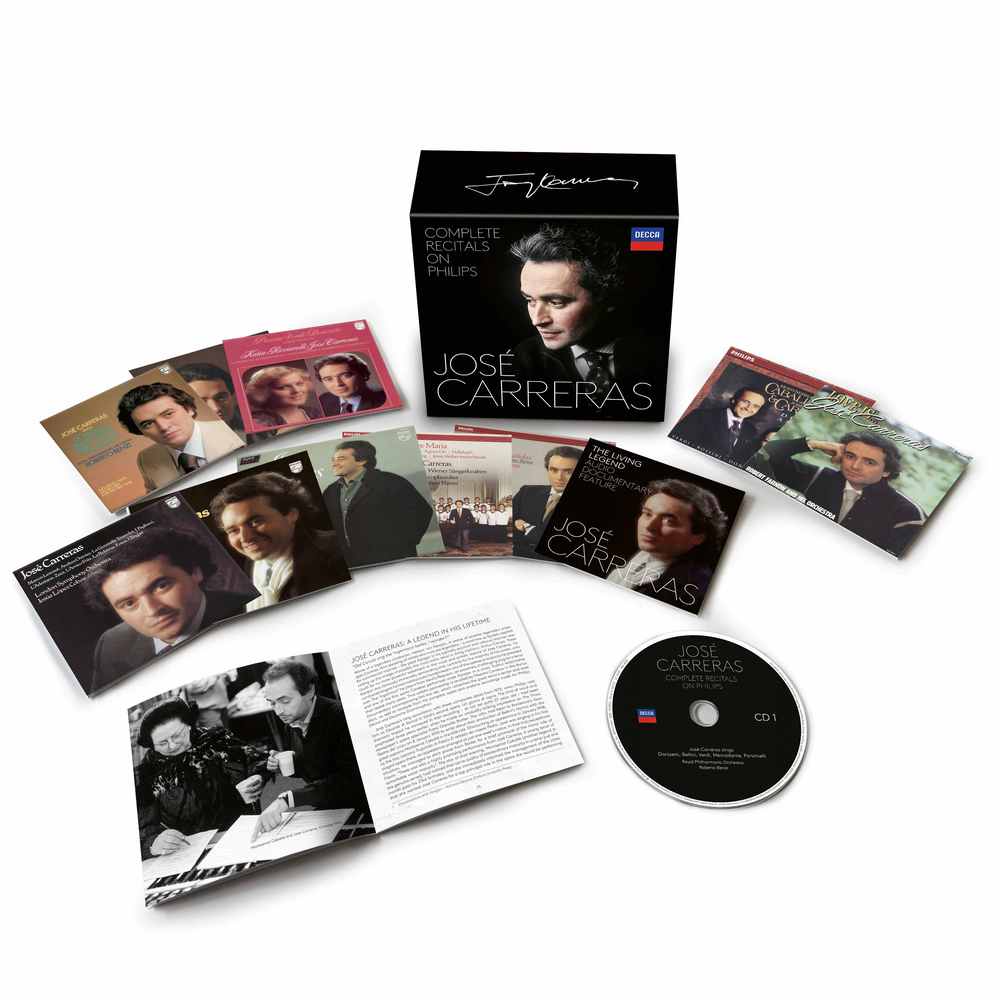 (Decca)Jose Carreras 卡列拉斯飛利浦套裝錄音全集 限量版 (21CD) - 大多數絕版CD再現