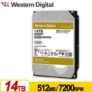 【綠蔭-免運】WD142KRYZ 金標 14TB 3 . 5吋企業級硬碟
