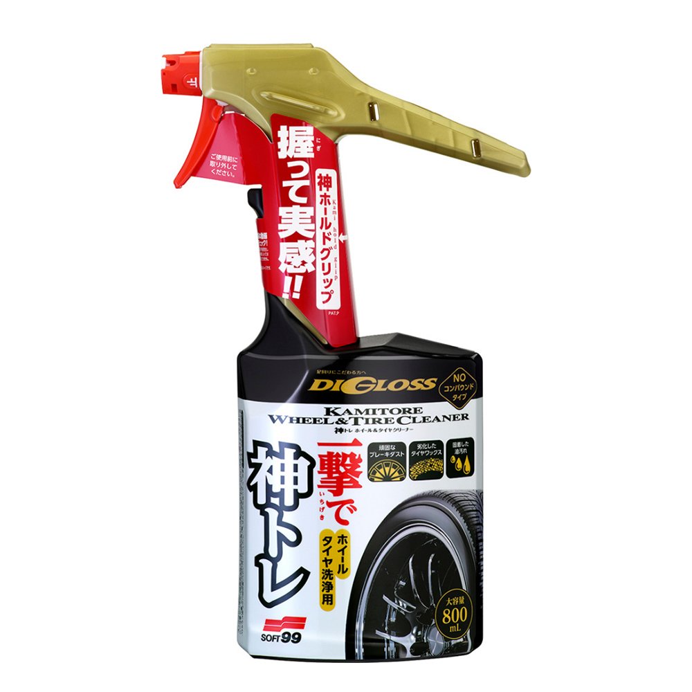 日本SOFT99 好神輪圈輪胎清潔劑 (800ml超大容量)
