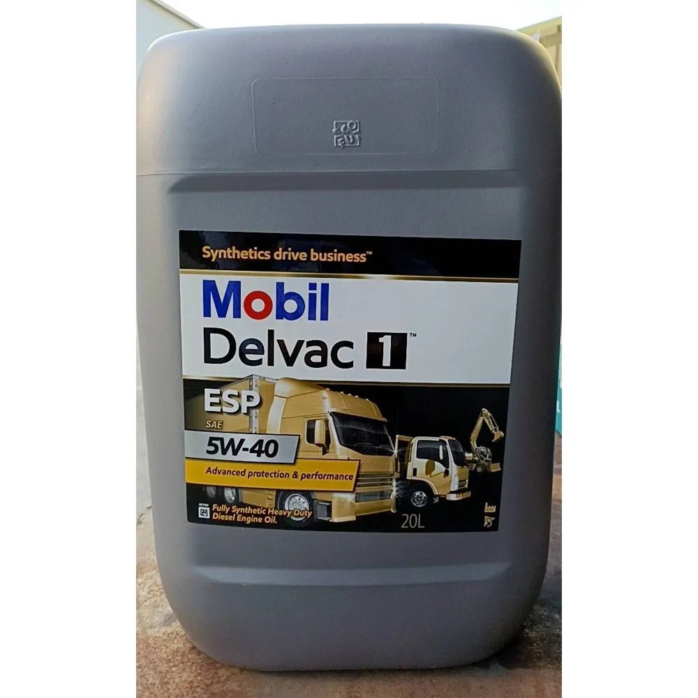 【易油網】MOBIL 1 DELVAC ESP 5W40 20L 全合成柴油引擎機油