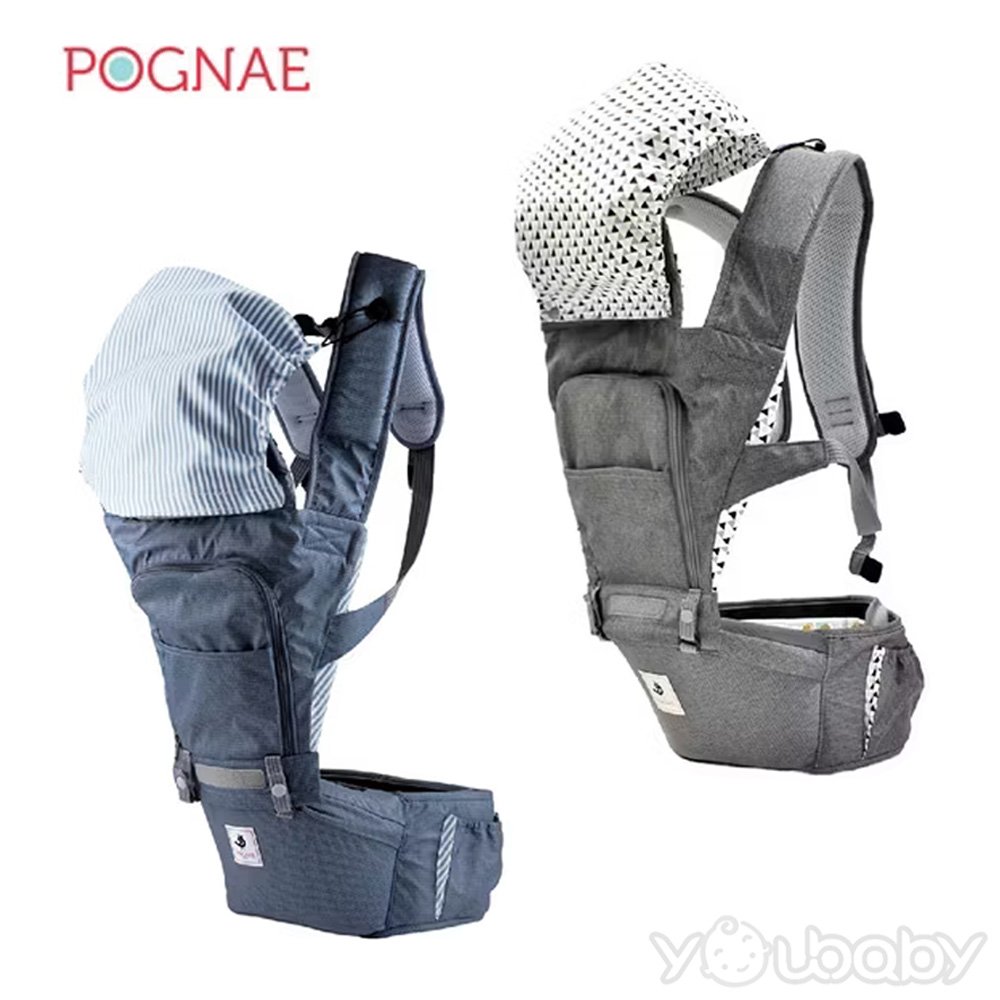 POGNAE NO.5 超輕量機能坐墊型揹巾 / 座墊揹巾 背巾 腰凳式 揹帶 背帶 抱嬰袋