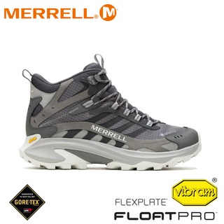 【MERRELL 美國 男 MOAB SPEED 2 MID GTX 輕量戶外高筒靴《熔岩煙灰》】ML037503/登山鞋/戶外