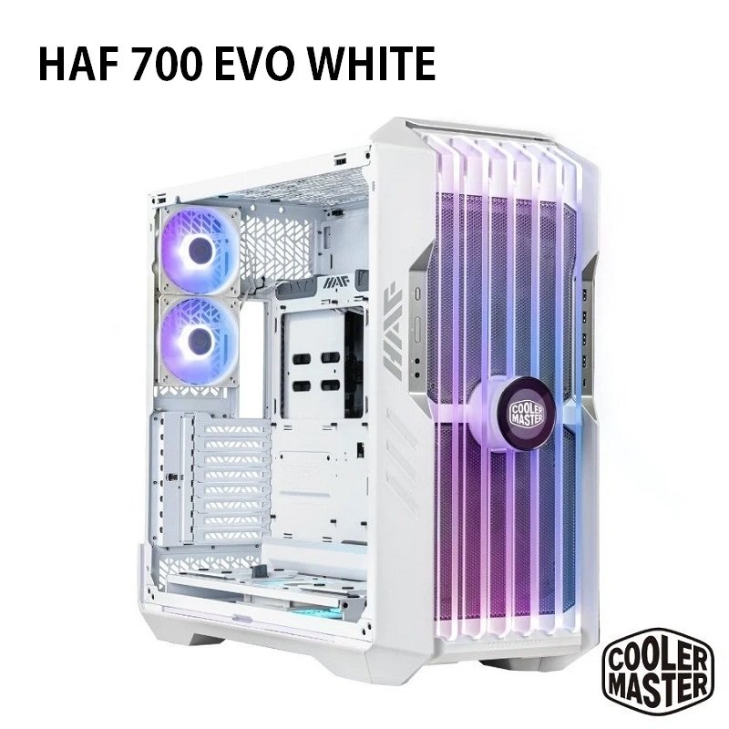 米特3C數位–酷碼 HAF 700 EVO WHITE 白色版機殼∕H700E-WGNN-S00
