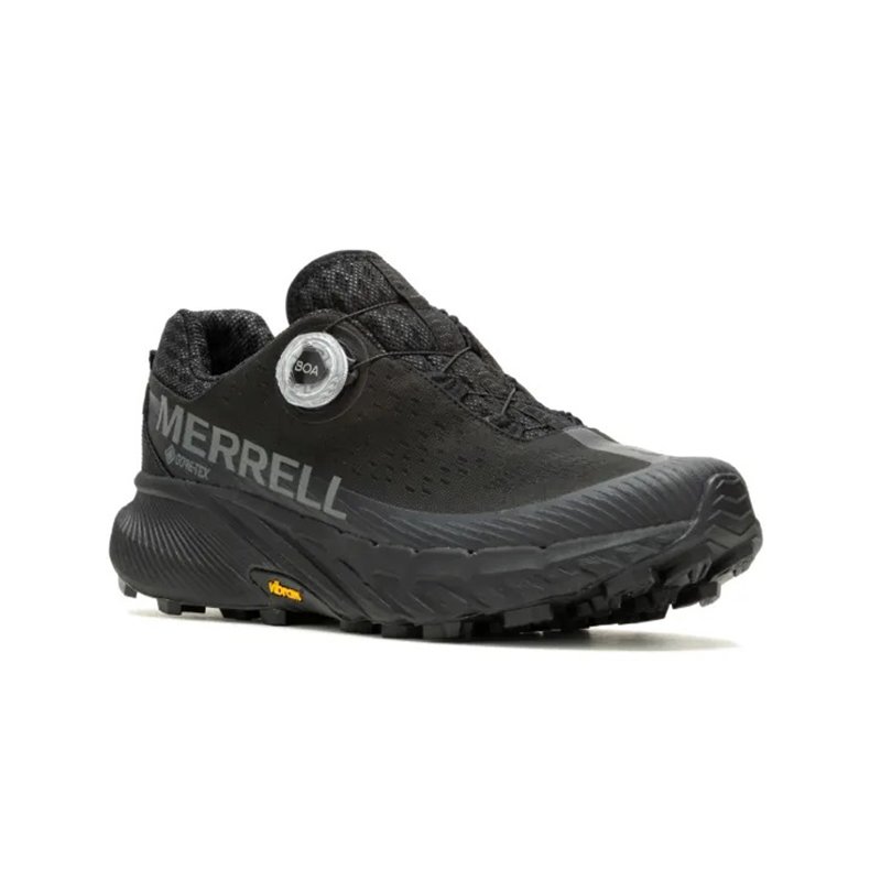 Merrell|美國|AGILITY PEAK 5 BOA GORE-TEX® 男款防水輕量戶外運動鞋/低筒健行鞋 068213 黑