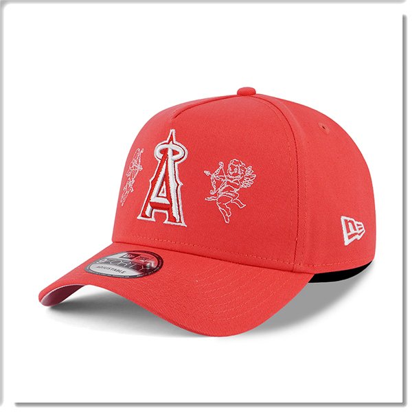 【ANGEL NEW ERA】NEW ERA MLB 洛杉磯 天使 桃紅色 邱比特 情人節 9FORTY 卡車帽