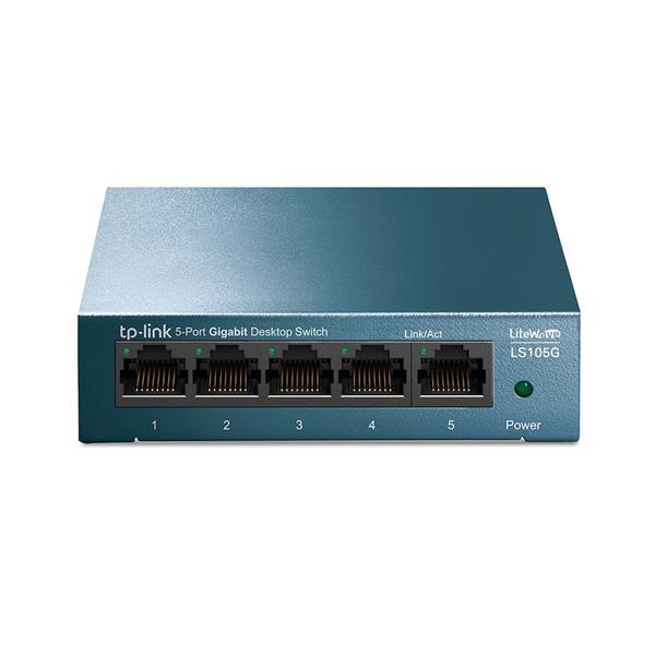 TP - LINK LS105G(UN) 版本: 3 5 - Port 10 / 100 / 1000Mbps桌上型交換器