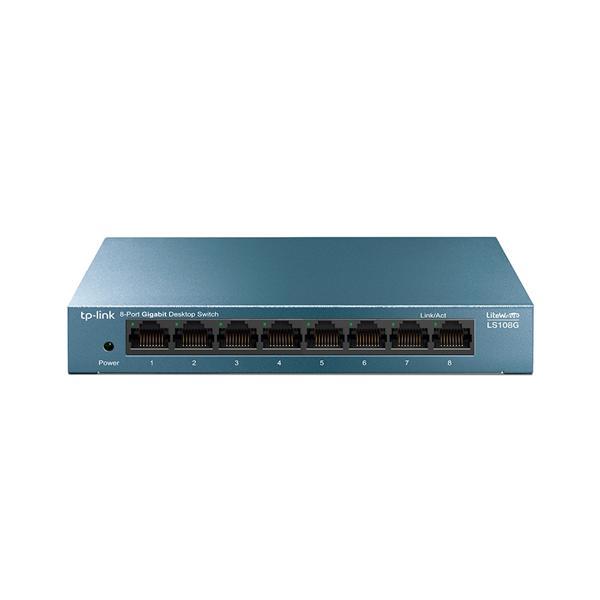 TP - LINK LS108G(UN) 版本: 4 8 - Port 10 / 100 / 1000Mbps 桌上型交換器