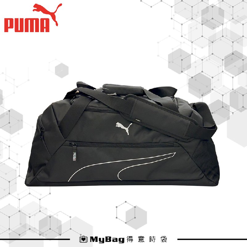 PUMA 旅行袋 Fundamentals 運動中袋 行李袋 運動包 側背包 090333 得意時袋