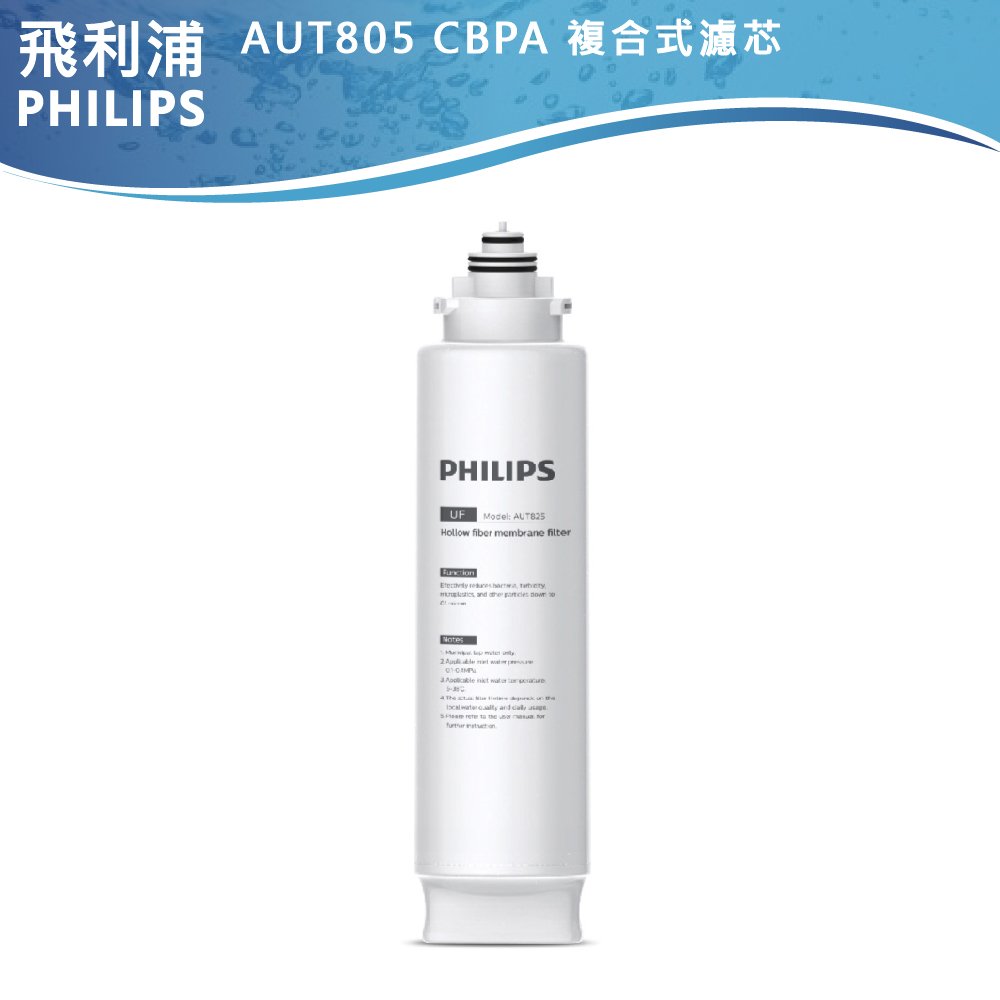 【PHILIPS飛利浦】AUT3234濾水器專用濾芯AUT805 CBPA 複合式濾芯