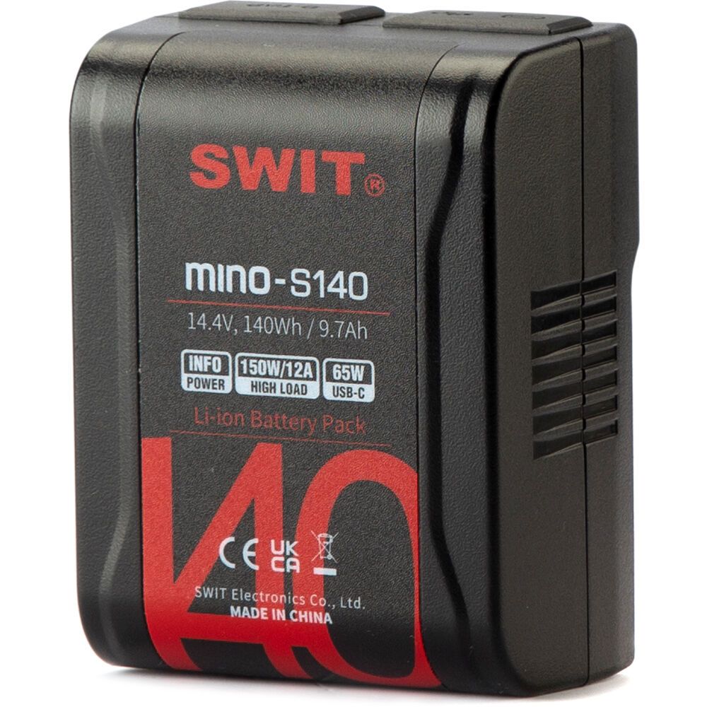 河馬屋 視威 SWIT MINO-S140 140W V-mount 鋰電池 D-Tap &amp; Type-C輸出 VLOCK