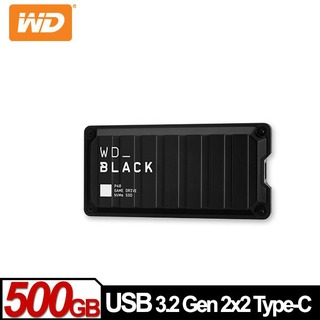 【綠蔭-免運】WD 黑標 P40 Game Drive SSD 500GB 電競外接式SSD