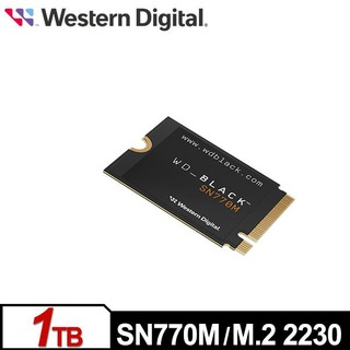 【綠蔭-免運】WD 黑標 SN770M 1TB M . 2 2230 PCIe 4 . 0 NVMe SSD