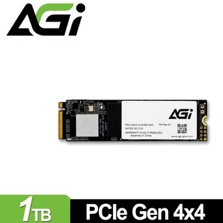 【綠蔭-免運】AGI 亞奇雷 AI818 1TB M . 2 PCIe 4 . 0 SSD