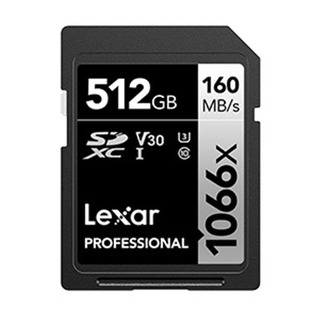 【綠蔭-免運】Lexar 雷克沙 Professional 1066x SDXC UHS - I 512G記憶卡