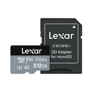 【綠蔭-免運】Lexar 雷克沙 Professional 1066x MicroSDXC UHS - I U3 A2 512G記憶卡