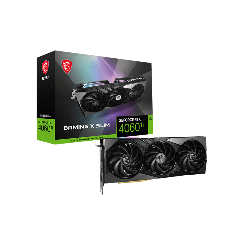 微星GeForce RTX 4060 Ti GAMING X SLIM 8 - 諾亞數位精品｜PChome商店街