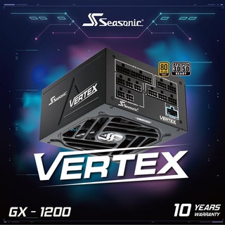 【綠蔭-免運】海韻Vertex GX - 1200 ATX3 . 0全模金牌電源供應器