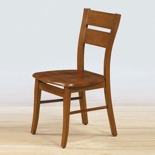 【DB364-12】比特柚木色木面餐椅