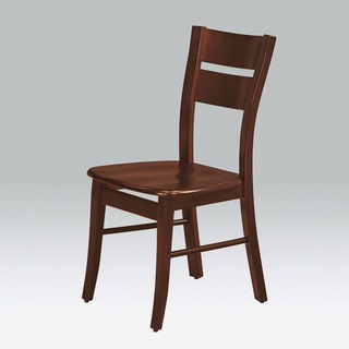 【DB364-16】比特胡桃色木面餐椅