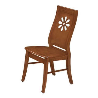 【DB365-3】太陽花柚木色餐椅