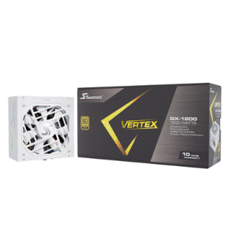 海韻 Vertex GX-1200 金牌/全模 電源供應器 白色