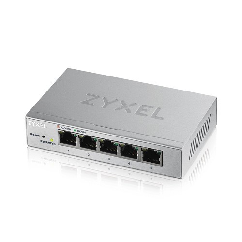(聊聊享優惠) Zyxel GS1200-5-TW0101F 網頁式管理5埠Gigabit交換器 (台灣本島免運費)