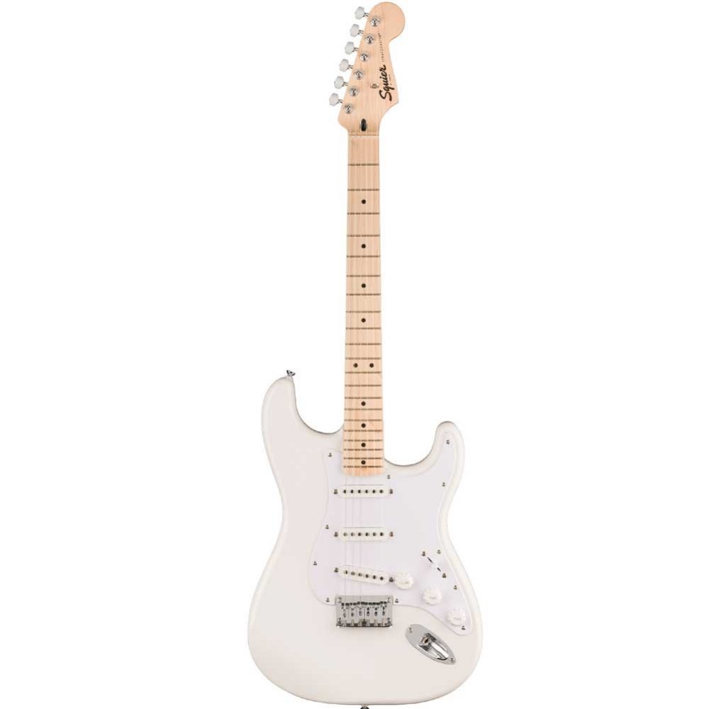 《民風樂府》Fender Squier Sonic Stratocaster HT 白色 電吉他 全新品公司貨 附贈配件 可特價加購音箱