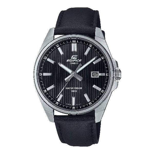 CASIO 卡西歐 EFV-150L-1AV 經典外觀運動風格潮流腕錶 黑 42.6mm