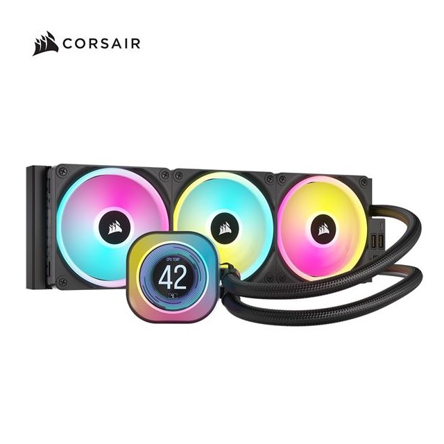 海盜船 CORSAIR iCUE LINK H150i RGB LCD AIO水冷散熱器