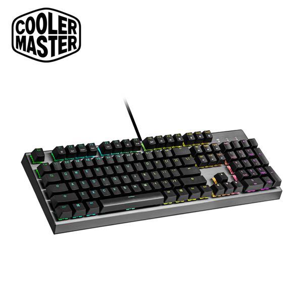 (聊聊享優惠) 酷碼Cooler Master CK350 茶軸機械式RGB電競鍵盤(台灣本島免運費)