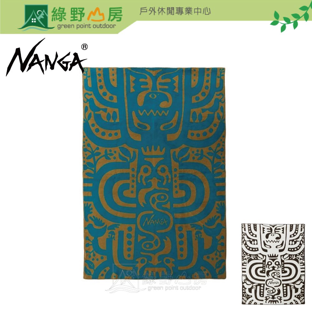 《綠野山房》NANGA 日本製 Tree Of Life Cotton Blanket 蓋毯 30051