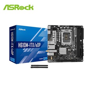 【綠蔭-免運】華擎 ASRock H610M - ITX / eDP INTEL 主機板