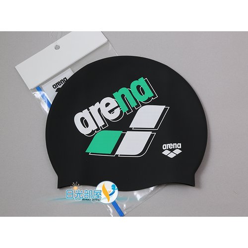 *日光部屋* arena (公司貨)/ARN-4403-BKGN 舒適矽膠泳帽