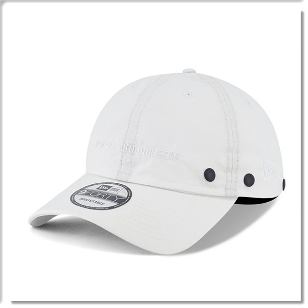 【ANGEL NEW ERA】NEW ERA 戶外 白色 軟板 老帽 9FORTY 可拆式 網帽 尼龍 防水 機能性