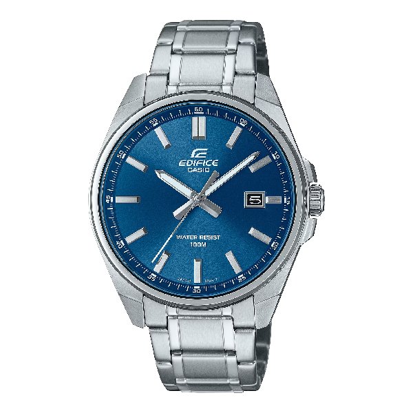 CASIO 卡西歐 EFV-150D-2AV 經典簡運動風格腕錶 藍面 42.6mm