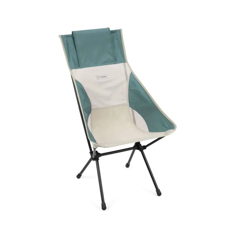 韓國 Helinox Sunset Chair 輕量戶外高腳椅 - 象牙/鴨綠 HX-10002803
