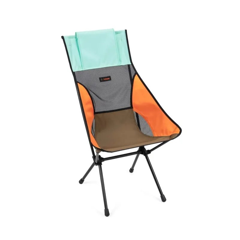 韓國 Helinox Sunset Chair 輕量戶外高腳椅 - 薄荷綠拼接 HX-10002804