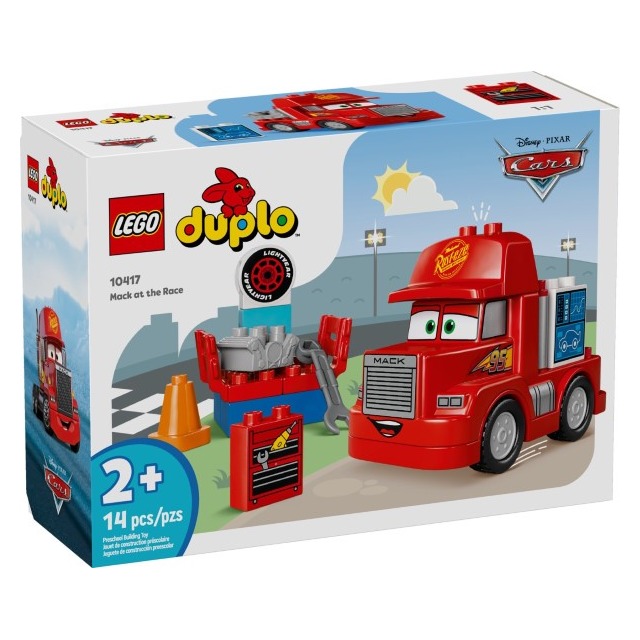 樂高LEGO DUPLO Cars 汽車總動員 麥大叔在比賽中 10417 TOYeGO 玩具e哥
