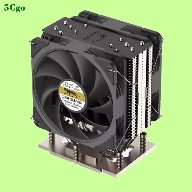 5Cgo【代購七天交貨】金錢豹AMD SP5 4U M98散熱器CPU風扇風冷4U機箱epyc線程撕裂者9654