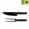 【GreenPan】Chop&amp;Grill系列 不沾刀具兩件組(主廚刀+肉叉)