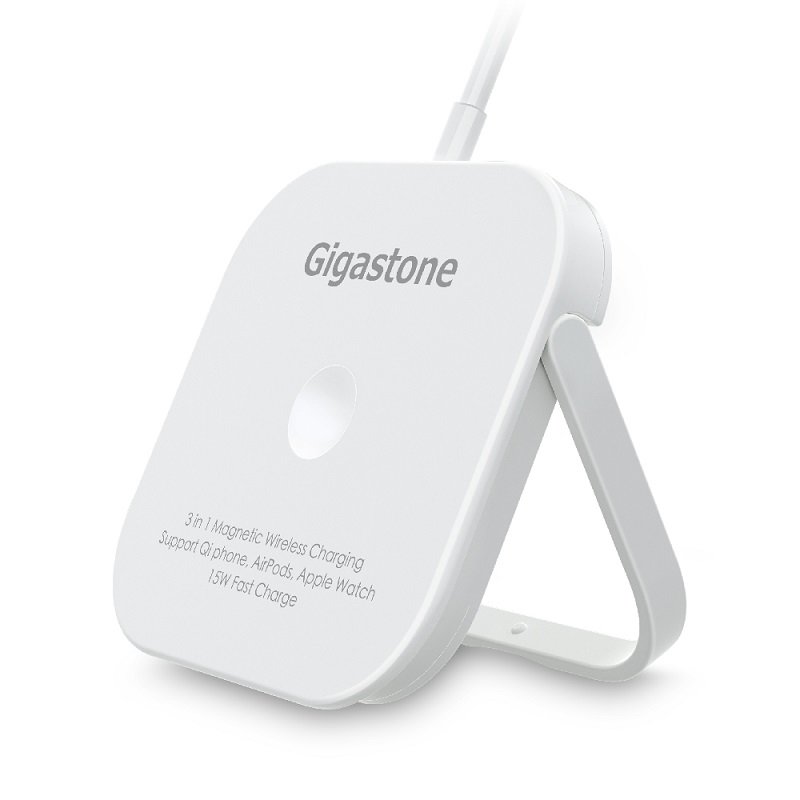 Gigastone WP-5320W 多功能磁吸式無線充電盤