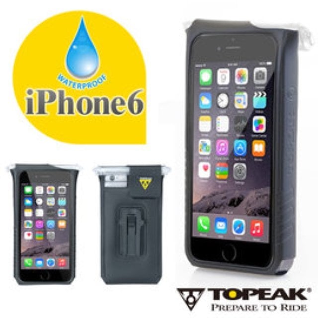 TOPEAK DryBag iPhone 6 / 6s / 7 / 8 / SE 2 / SE 3 專用防水手機套 (庫存品/黑)