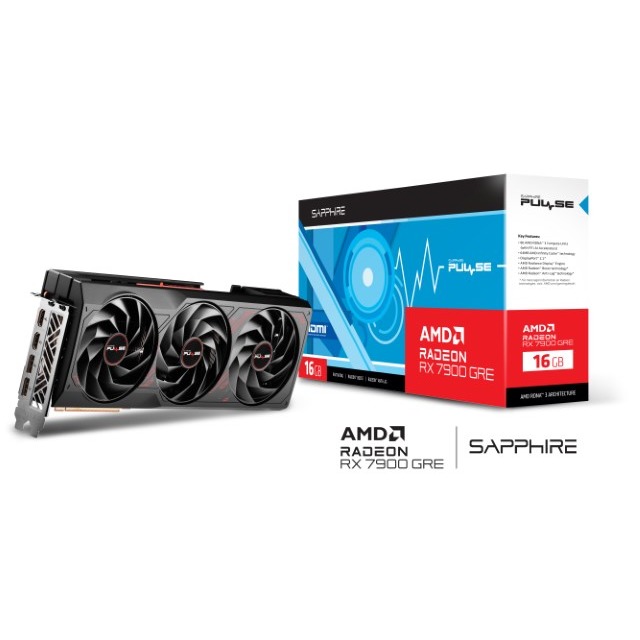 缺貨~5月底 SAPPHIRE PULSE AMD Radeon RX 7900 GRE 16GB_加贈藍寶禮包