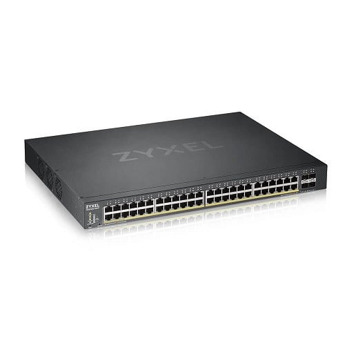 Zyxel XGS1930-52HP/48埠PoE+4埠SFP智慧管理交換器 XGS1930-52HP-US0101F