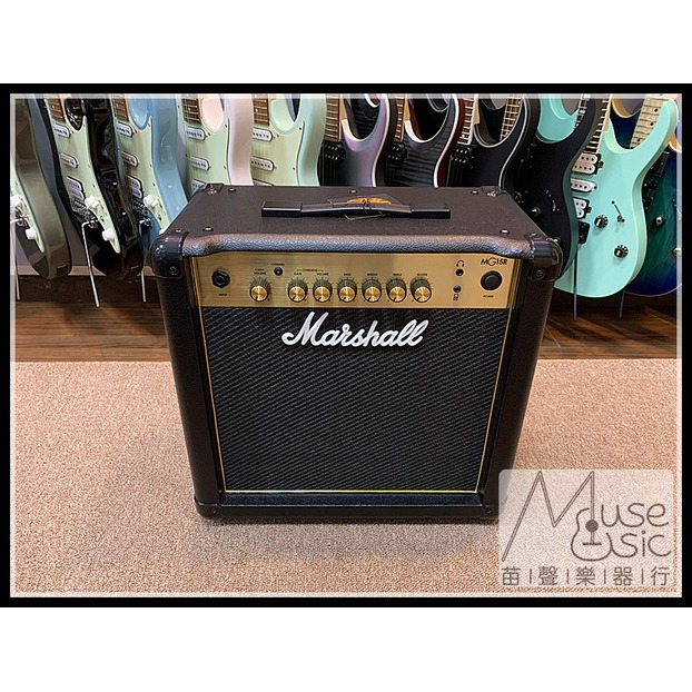 『苗聲樂器』Marshall MG15R Gold 15瓦電吉他音箱