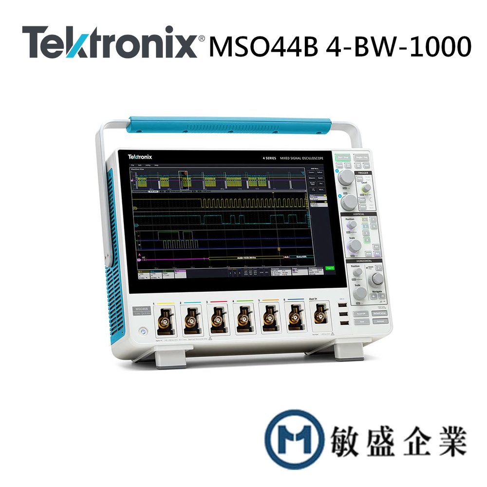 (敏盛企業)MSO44B 4-BW-1000＊Tektronix 太克 4 系列 B MSO 混合訊號示波器＊