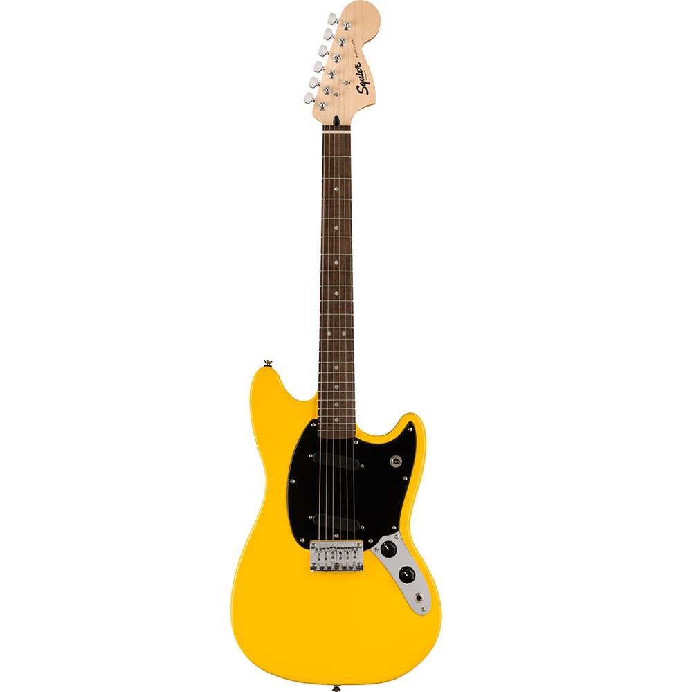 亞洲樂器 Fender Sonic Mustang In Graffiti Yellow 電吉他 0373651574、贈袋.匹克.背帶.導線